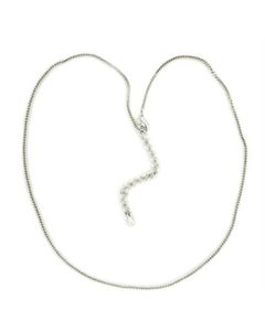 JCE113 Silver Brass Chain with No Stone