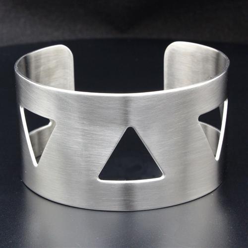 JCE1946 High polished (no plating) Stainless Steel Bangle with No Stone