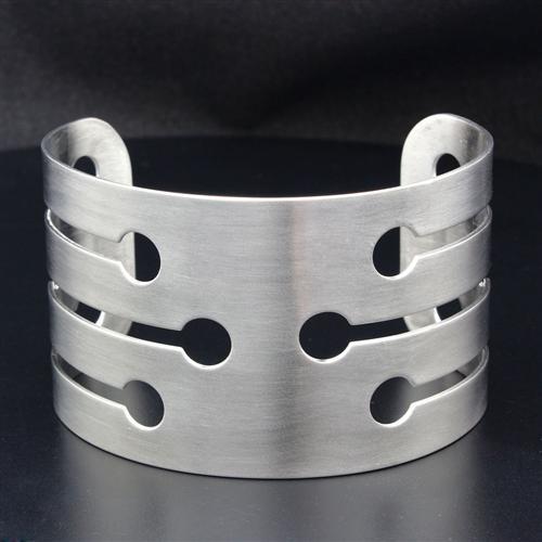 JCE1947 High polished (no plating) Stainless Steel Bangle with No Stone
