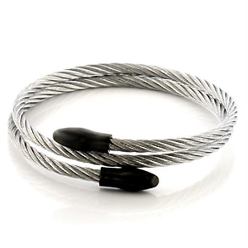 JCE328 Stainless Steel Bangle with No Stone
