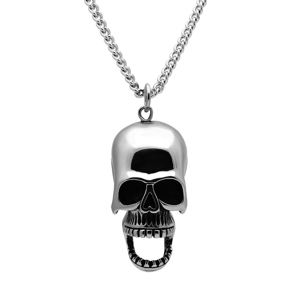JCE1047 High polished (no plating) Stainless Steel Pendant with No Stone