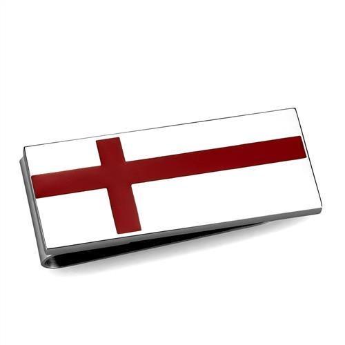 JCE2089 High polished (no plating) Stainless Steel Money clip with No Stone