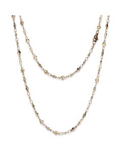 JCE2427R IP Rose Gold(Ion Plating) Stainless Steel Chain with No Stone