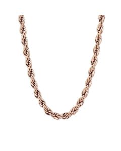 JCE2433R IP Rose Gold(Ion Plating) Stainless Steel Chain with No Stone