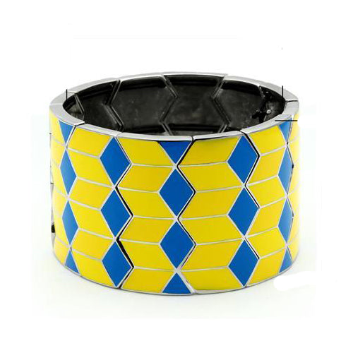 JCE295 High polished (no plating) Stainless Steel Bracelet with No Stone